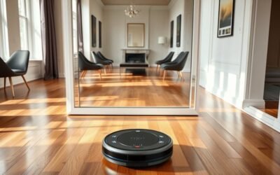 mirrors disrupt robot navigation