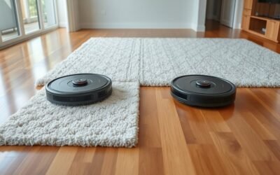 mopping versus carpet navigation