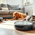 pet friendly robotic vacuum setup
