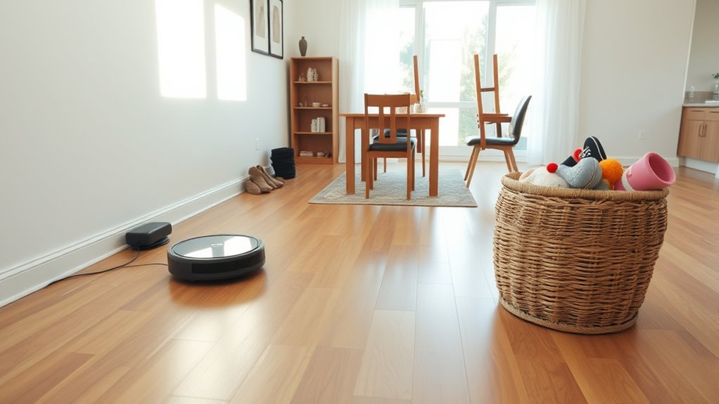 prepare home for vacuum