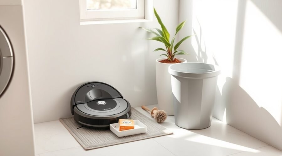 prevent robot dock odor