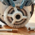 properly clean side brush