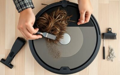 properly clean vacuum brush