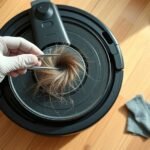 properly clean vacuum wheels