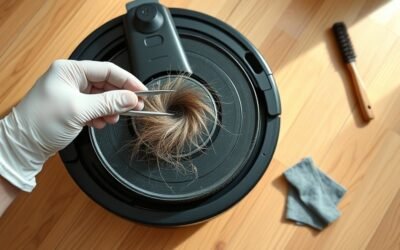 properly clean vacuum wheels