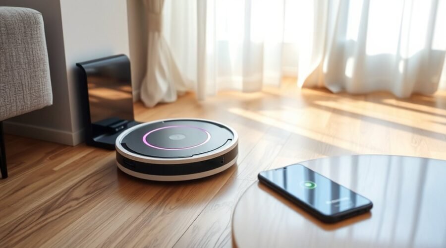 reconnect robot vacuum online