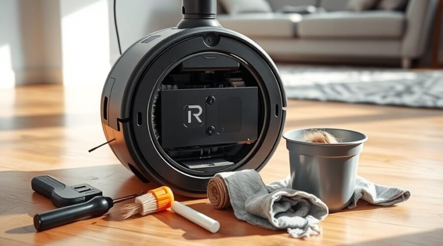 regular robot vacuum care