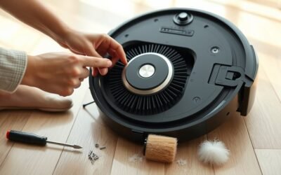 repair robot vacuum brush