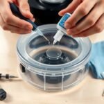 repair robot vacuum leak
