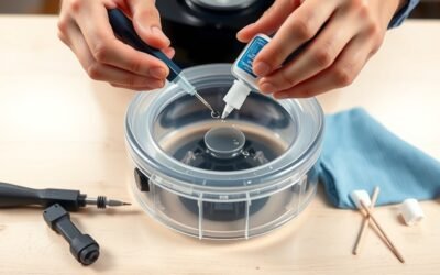 repair robot vacuum leak