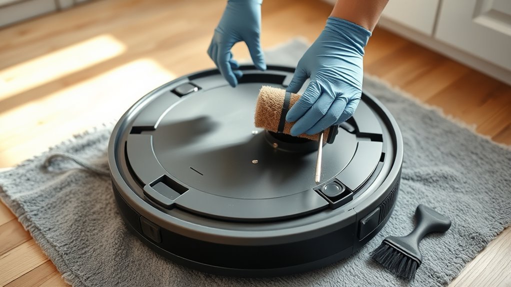 replace main brush regularly