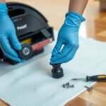 replace robot vacuum wheel