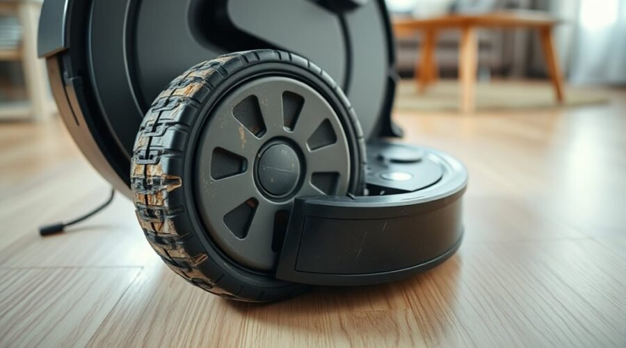replace robot vacuum wheels
