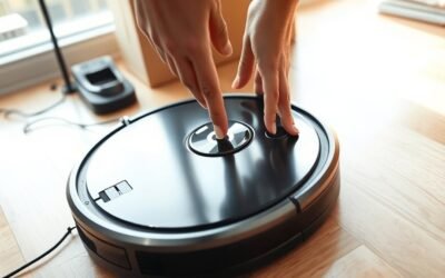 reset robot vacuum steps