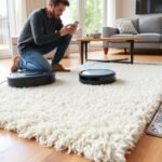 robot vacuum area rugs