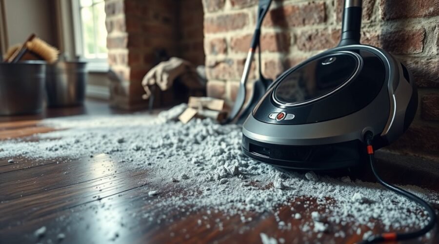 robot vacuum ash limitations