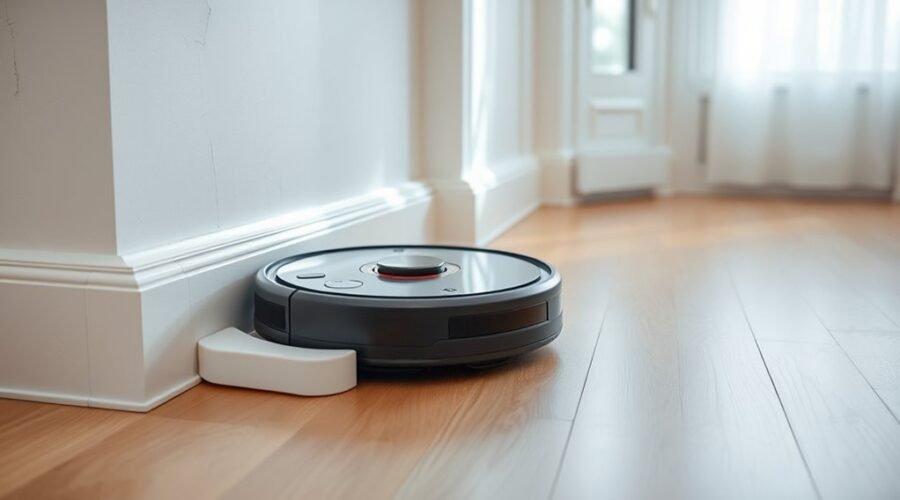 robot vacuum baseboard risks