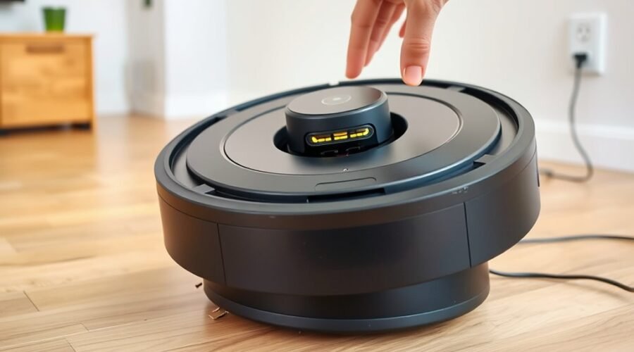 robot vacuum charging issues