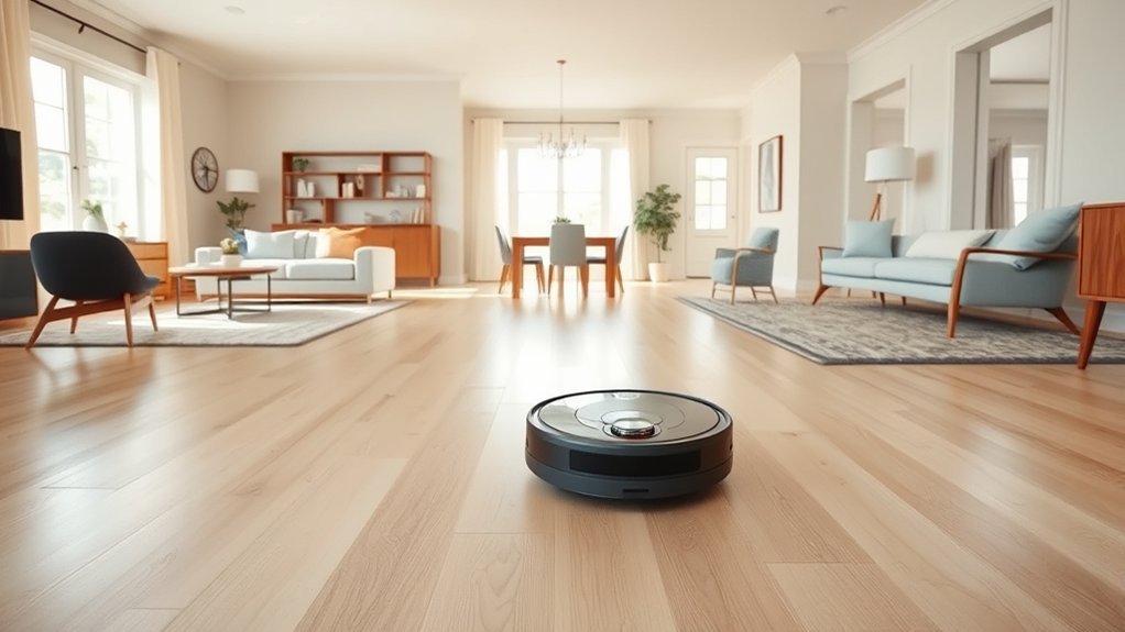 robot vacuum cleaning capacity