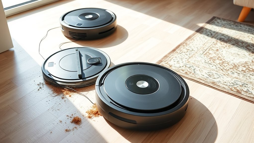 robot vacuum cleaning issues