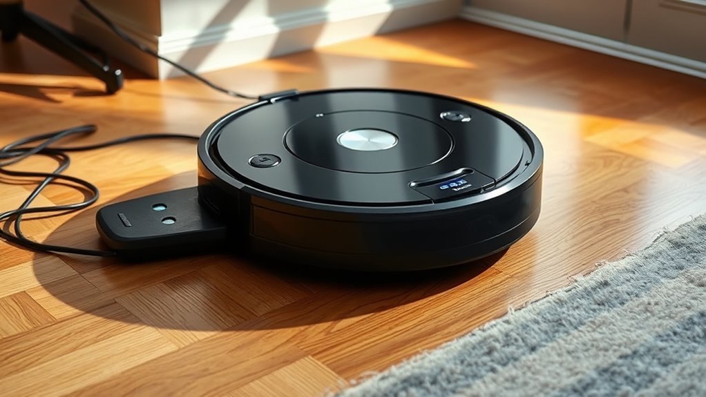 robot vacuum docking issues