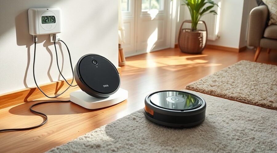 robot vacuum electricity consumption