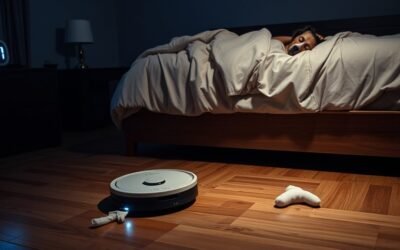 robot vacuum nighttime operation