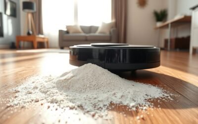robot vacuum powder performance