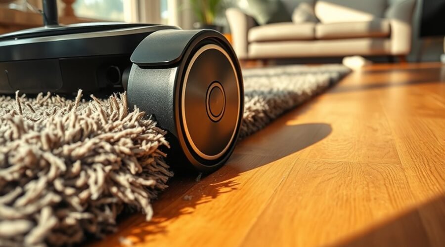 robot vacuum rug compatibility