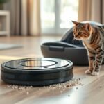 robot vacuums and cat litter