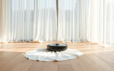 robot vacuums and curtains