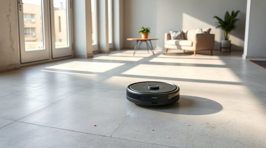 robot vacuums for concrete floors