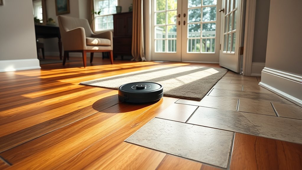 robot vacuums handle uneven floors