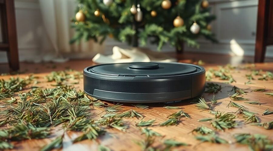 robot vacuums struggle with pine
