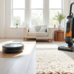 robot vs upright vacuums