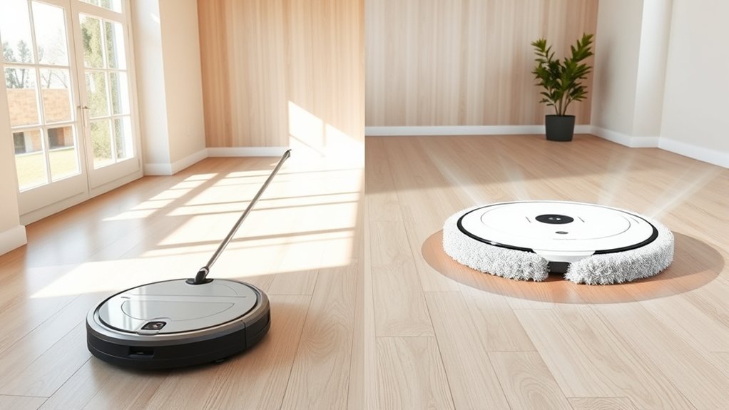 roller mops outperform spinning mops