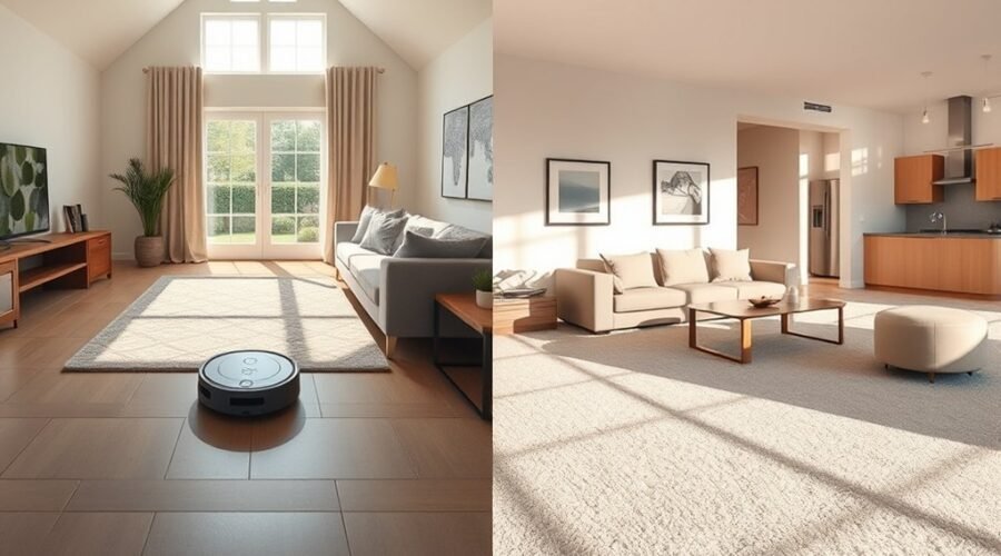 room vs whole home cleaning
