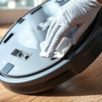 safe robot vacuum maintenance