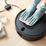 safely clean vacuum dock