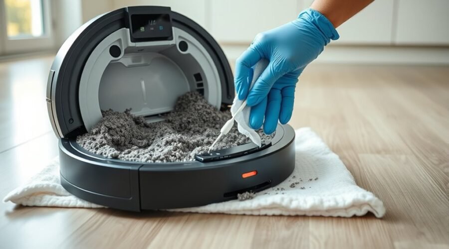 safely clean vacuum sensors