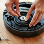 secure robot vacuum brush