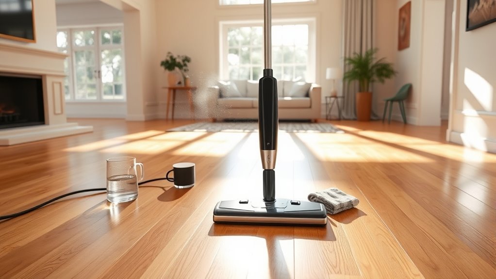 steam mop safe usage