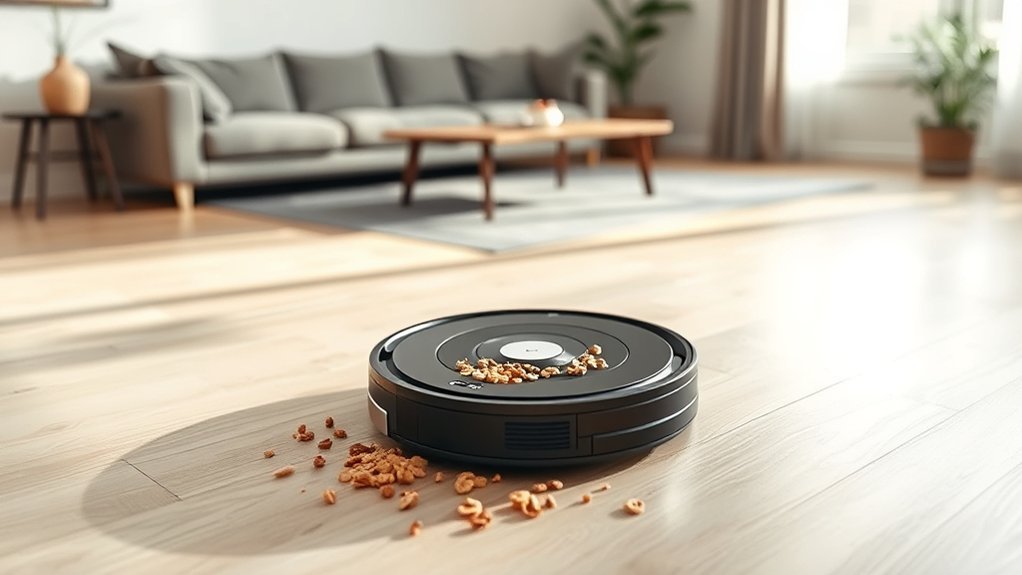 targeted cleaning for messes