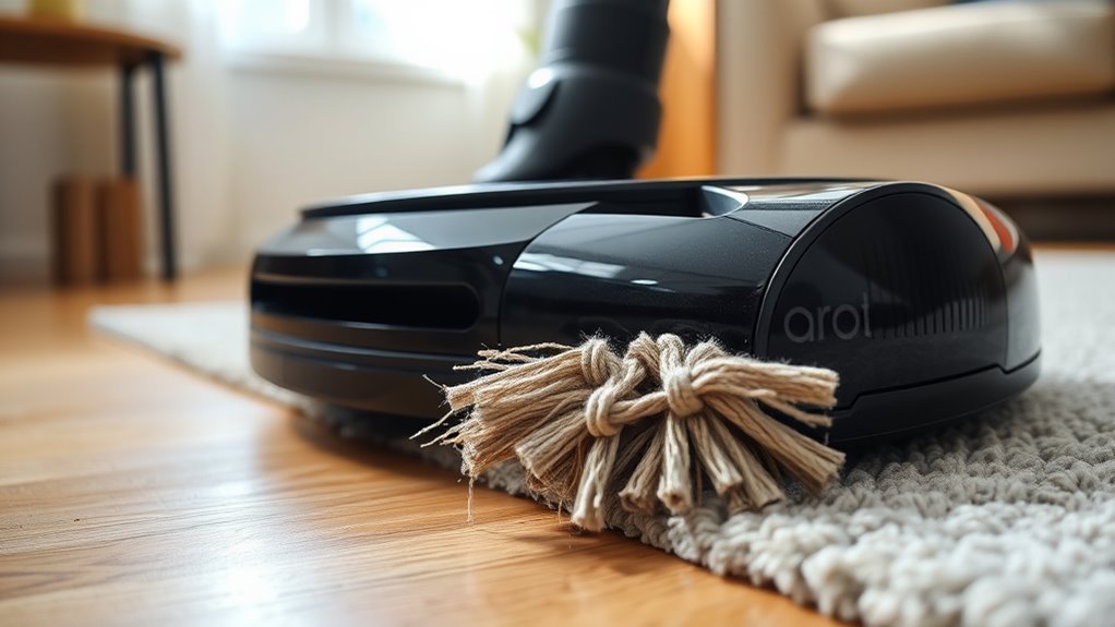 tassels cause vacuum challenges