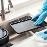 thoroughly clean vacuum tray