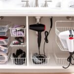 tidy hair tools organization