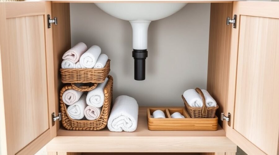 tidy towel storage ideas