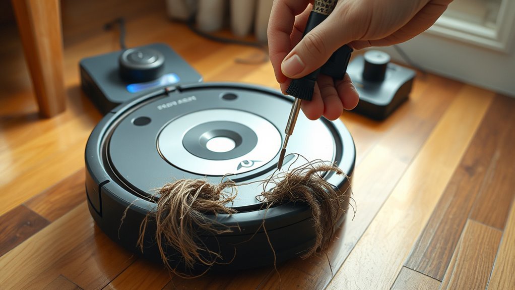 troubleshooting robot vacuum issues