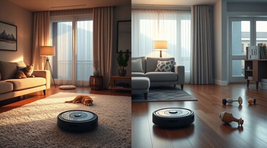 vacuum mode performance comparison