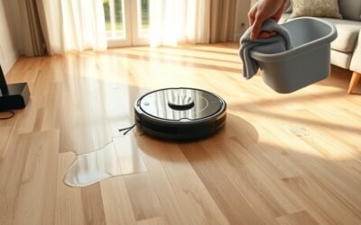 wet floor robot issues